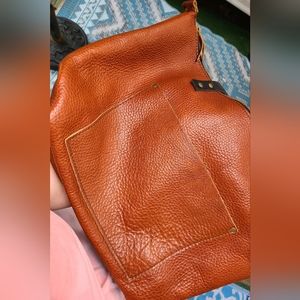 Portland leather goods large tote